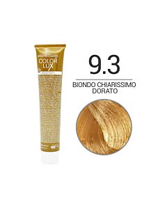 COLOR LUX Colorazione in Crema - 9.3 BIONDO CHIARISSIMO DORATO - DESIGN LOOK - 100ml