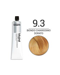 MAJIREL Colorazione in Crema - 9,3 BIONDO CHIARISSIMO DORATO - L'OREAL PROFESSIONNEL - 50ml