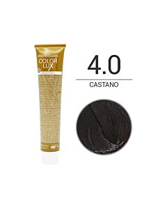 COLOR LUX Colorazione in Crema - 4.0 CASTANO - DESIGN LOOK - 100ml