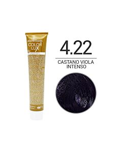 COLOR LUX Colorazione in Crema - 4.22 CASTANO VIOLA INTENSO - DESIGN LOOK - 100ml