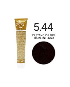 COLOR LUX Colorazione in Crema - 5.44 CASTANO CHIARO RAME INTENSO - DESIGN LOOK - 100ml