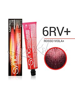 COLOR SYNC - Colorazione in Crema - 6RV+ - Rosso Viola+ - MATRIX - 90ml