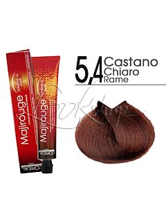 MAJIROUGE IONENE G Colorazione in Crema - 5,4 CASTANO CHIARO RAME - L'OREAL PROFESSIONNEL - 50ml