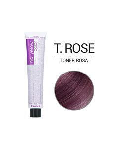 NO YELLOW COLOR Colorazione in Crema Antigiallo T.ROSE - TONER ROSA - FANOLA - 100 ml