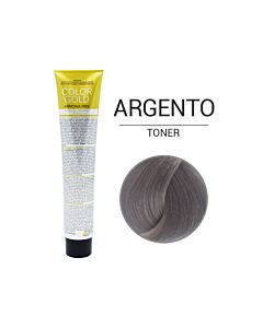 COLOR GOLD Colorazione in Crema senza Ammoniaca - TONER ARGENTO - DESIGN LOOK - 100 ml